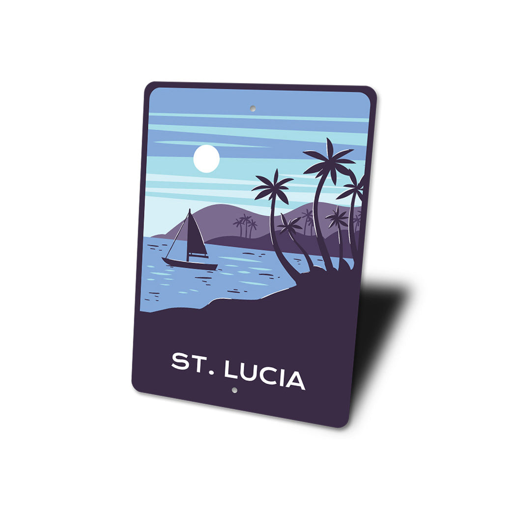 St Lucia Sign