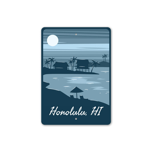 Honolulu Hawaii Sign
