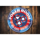 Poker Room Any Game Any Limit Sign