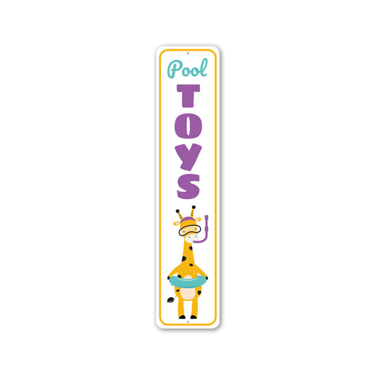 Pool Toys Swimming Pool Sign