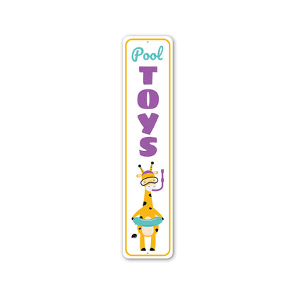 Pool Toys Swimming Pool Sign