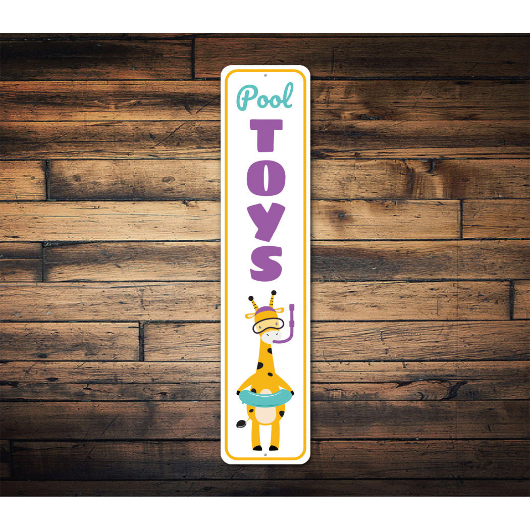 Pool Toys Swimming Pool Sign