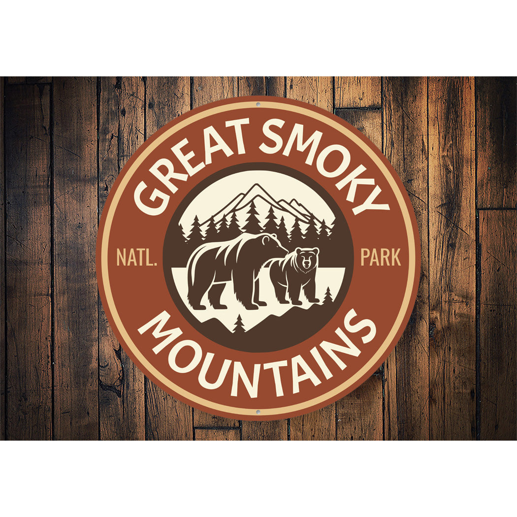 Great Smoky Mountains National Park Bear Sign