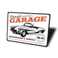 Classic Garage Restoration And Service Chevy Retro Garage Decor Metal Sign