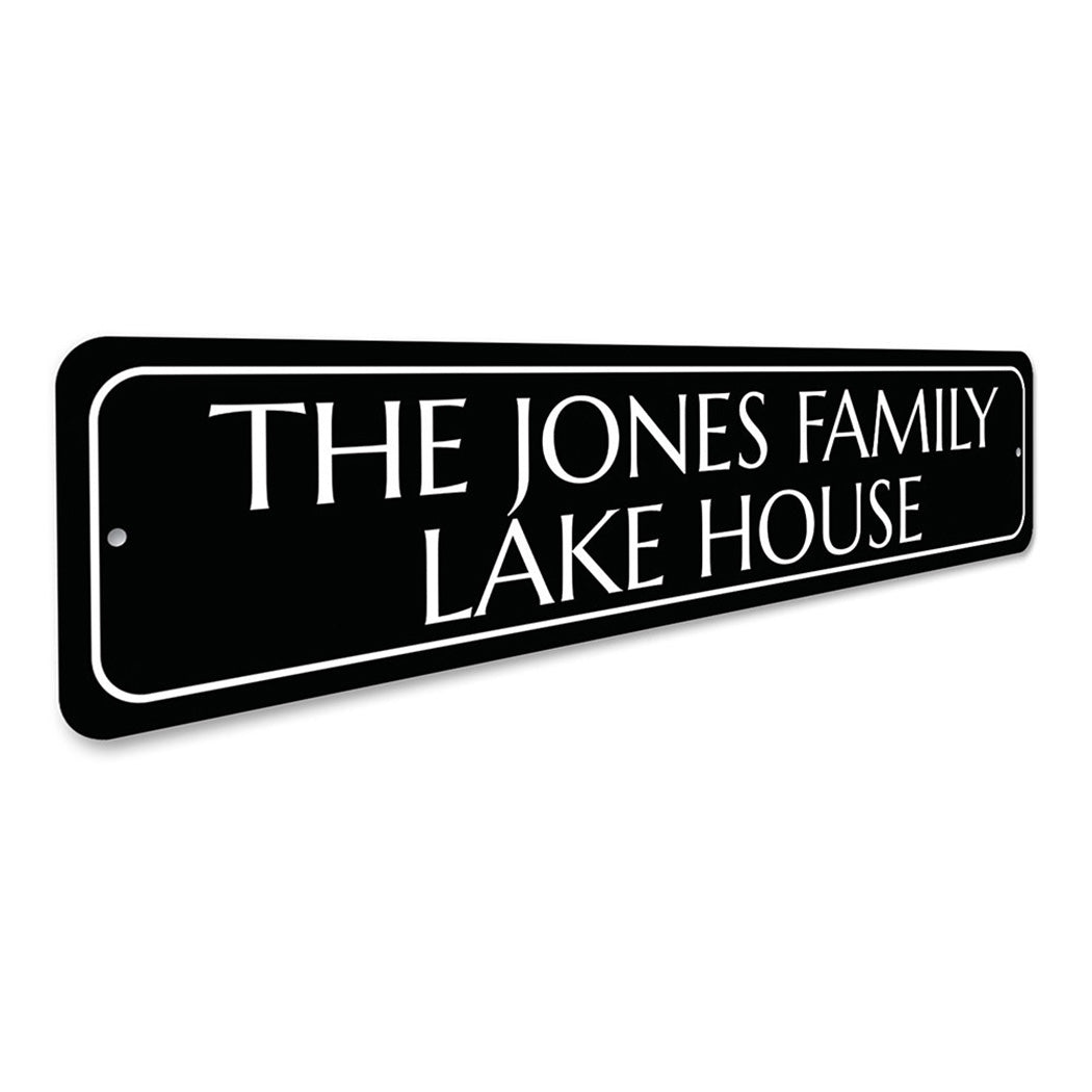 Family Name Lake House Sign