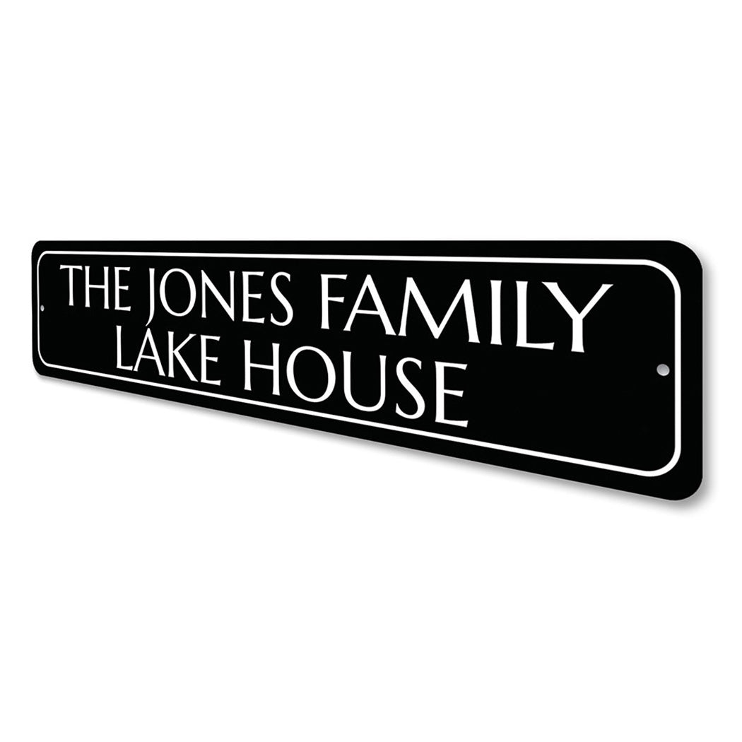 Family Name Lake House Sign