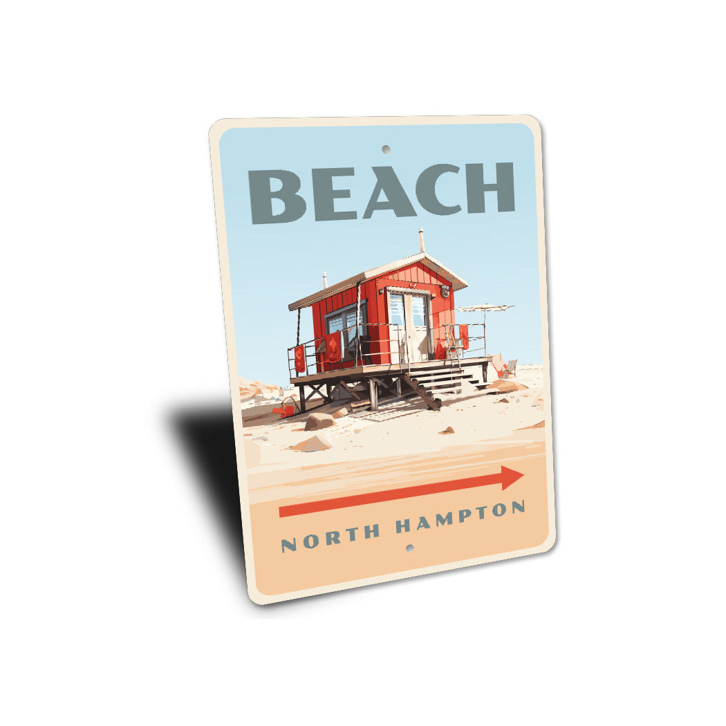 North Hampton Beach House Vacation Sign