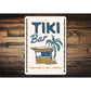 Tiki Bar Time Here Is Well Wasted Bar Sign
