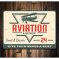 Aviation Lounge Give Your Wings A Rest Sign