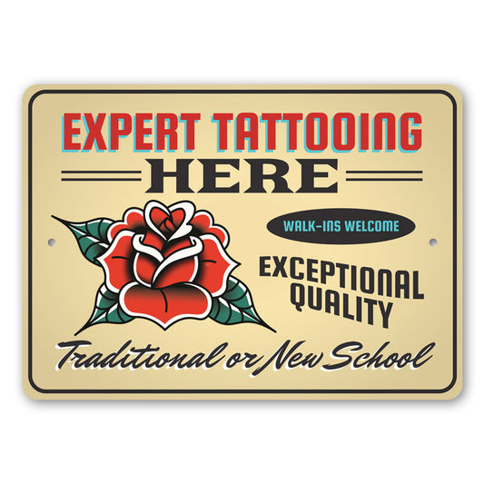 Expert Tattoo Sign