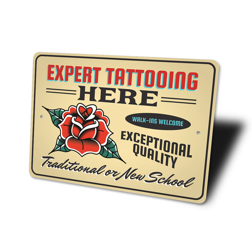 Expert Tattoo Sign