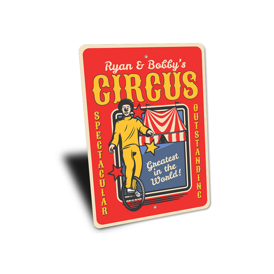 Custom Circus Sign