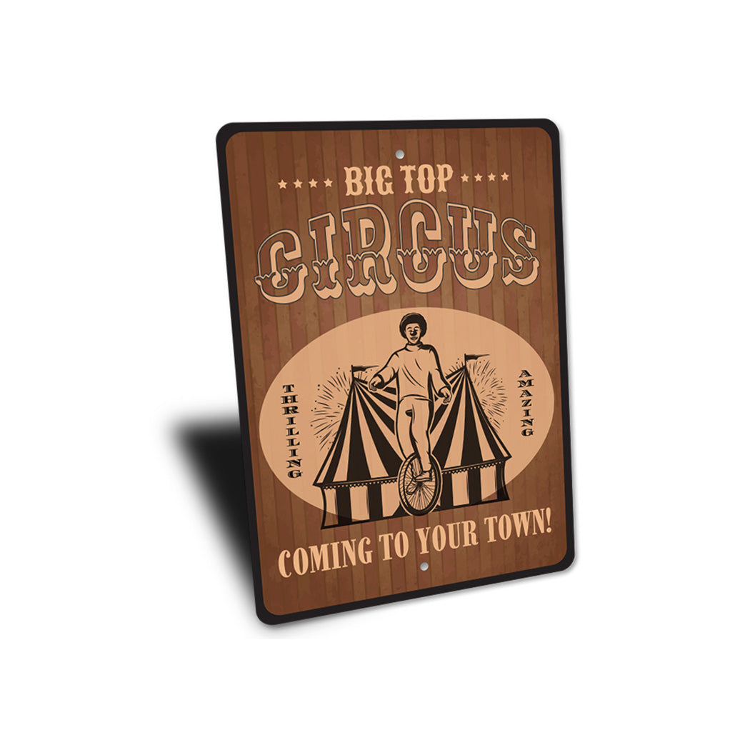 Big Top Circus Sign
