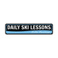 Water Ski Metal Sign