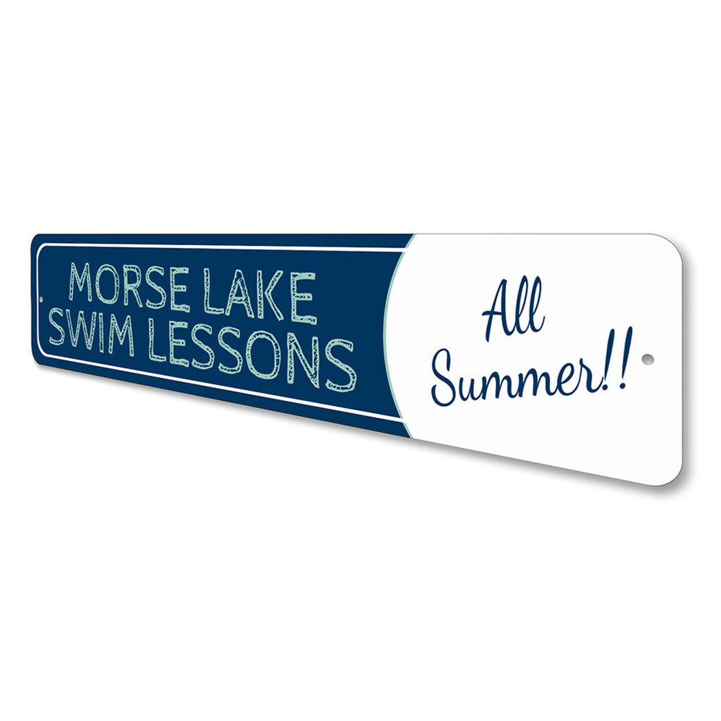 Swim Lessons Sign