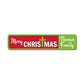 Xmas Cross Metal Sign