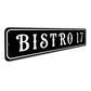 Bistro 17 Custom Sign