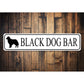 Black Dog Bar Sign