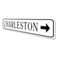 Charleston Arrow Sign