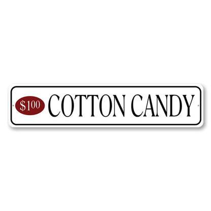 Cotton Candy 1 Dollar Sign