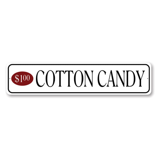 Cotton Candy 1 Dollar Sign