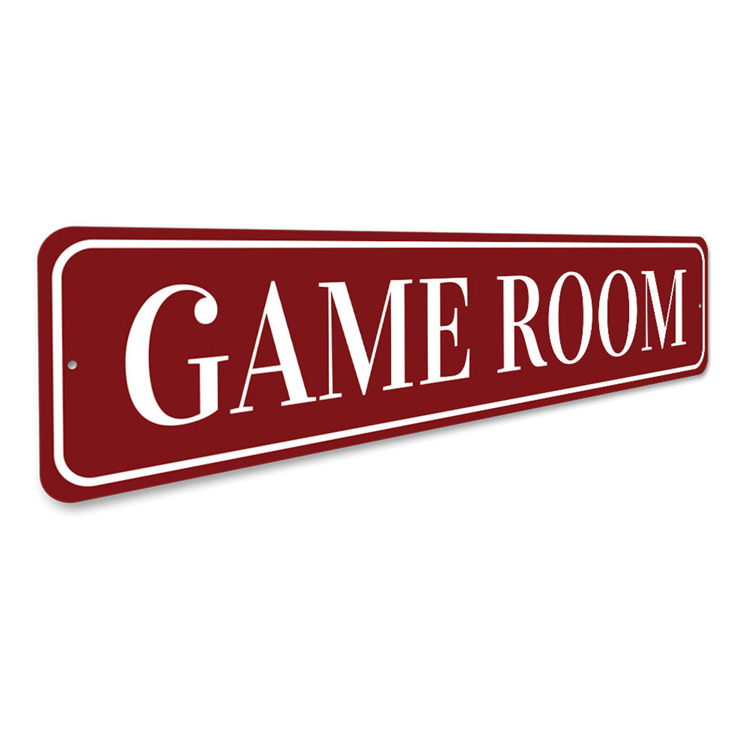 Game Room Novelty Sign