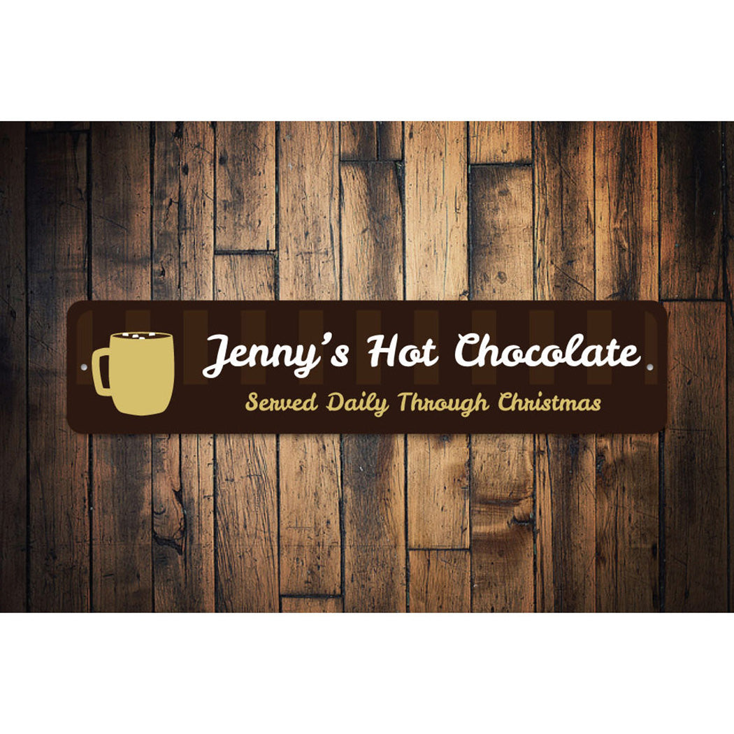 Hot Chocolate Bar Sign