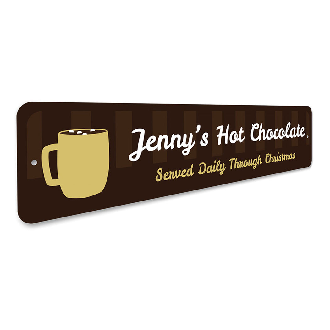 Hot Chocolate Bar Sign