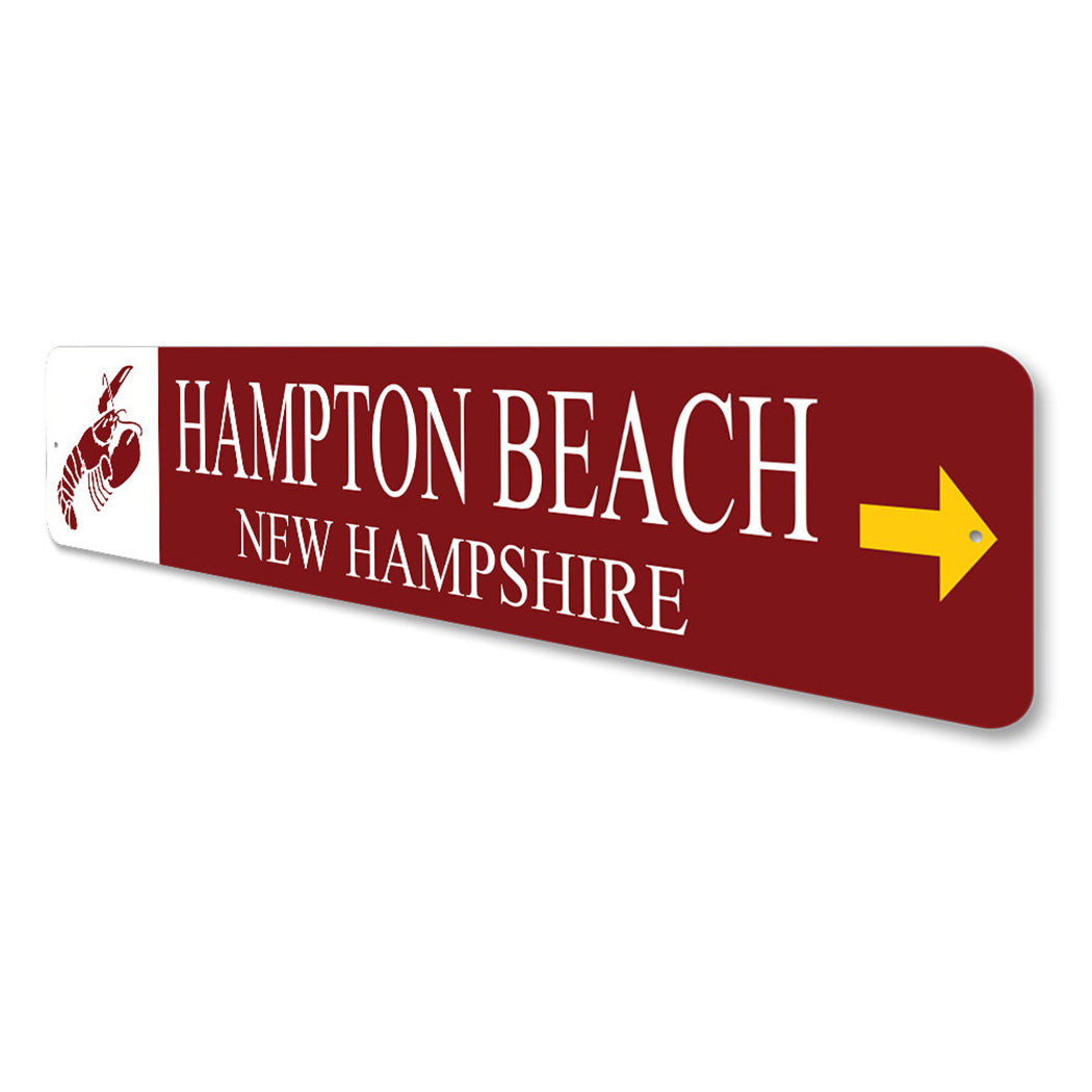 Lobster Hampton Beach Custom Sign