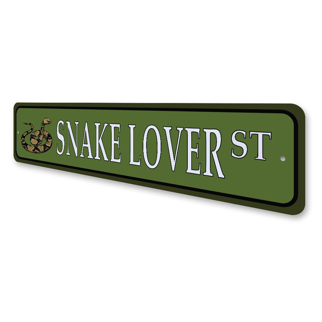 Snake Street Sign