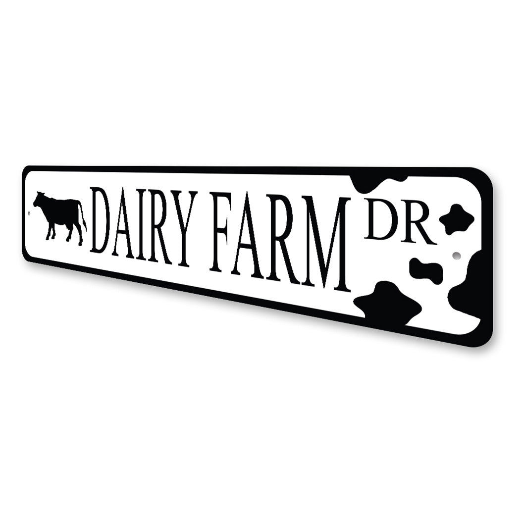 Dairy Farm Street Sign