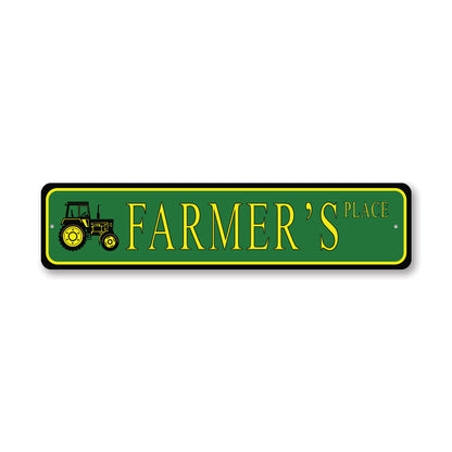 Farmer Street Metal Sign