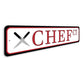 Chef Street Sign