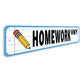 Homework Sign