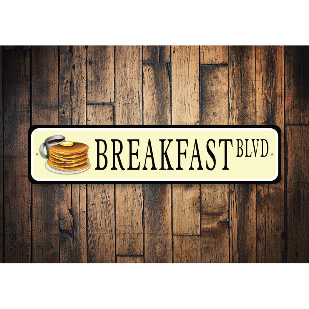 Breakfast Street Sign