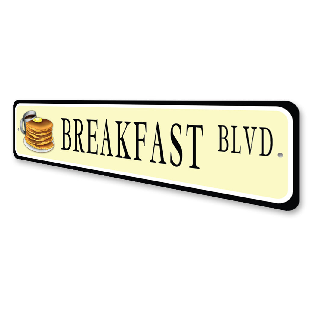 Breakfast Street Sign