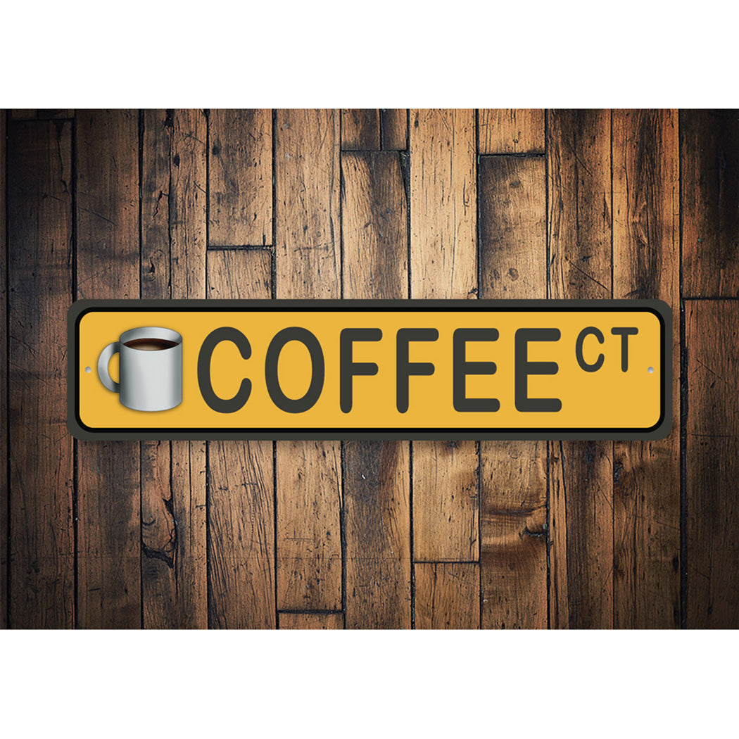 Coffee Street Sign