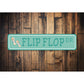 Flip Flop Street Sign