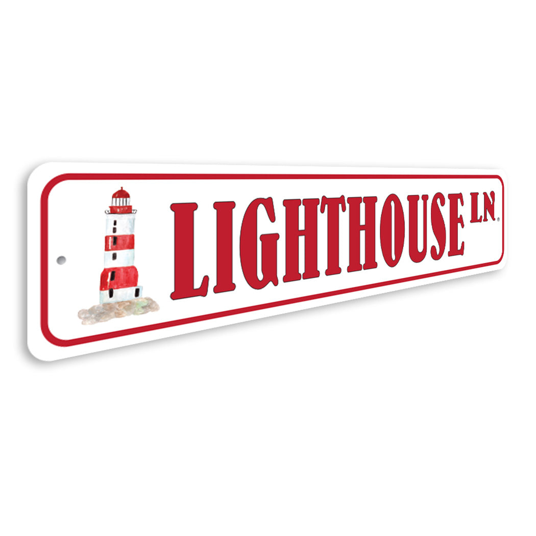 Lighthouse Street Sign