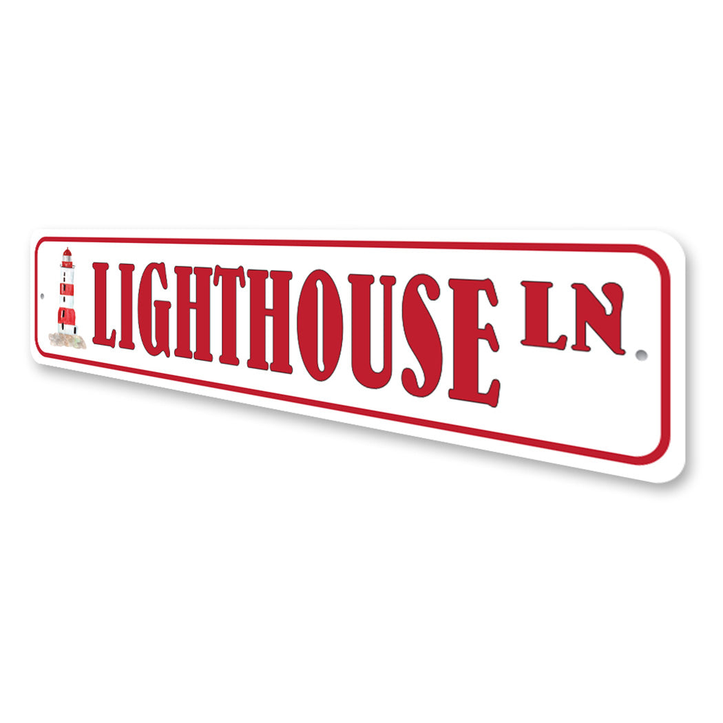 Lighthouse Street Sign