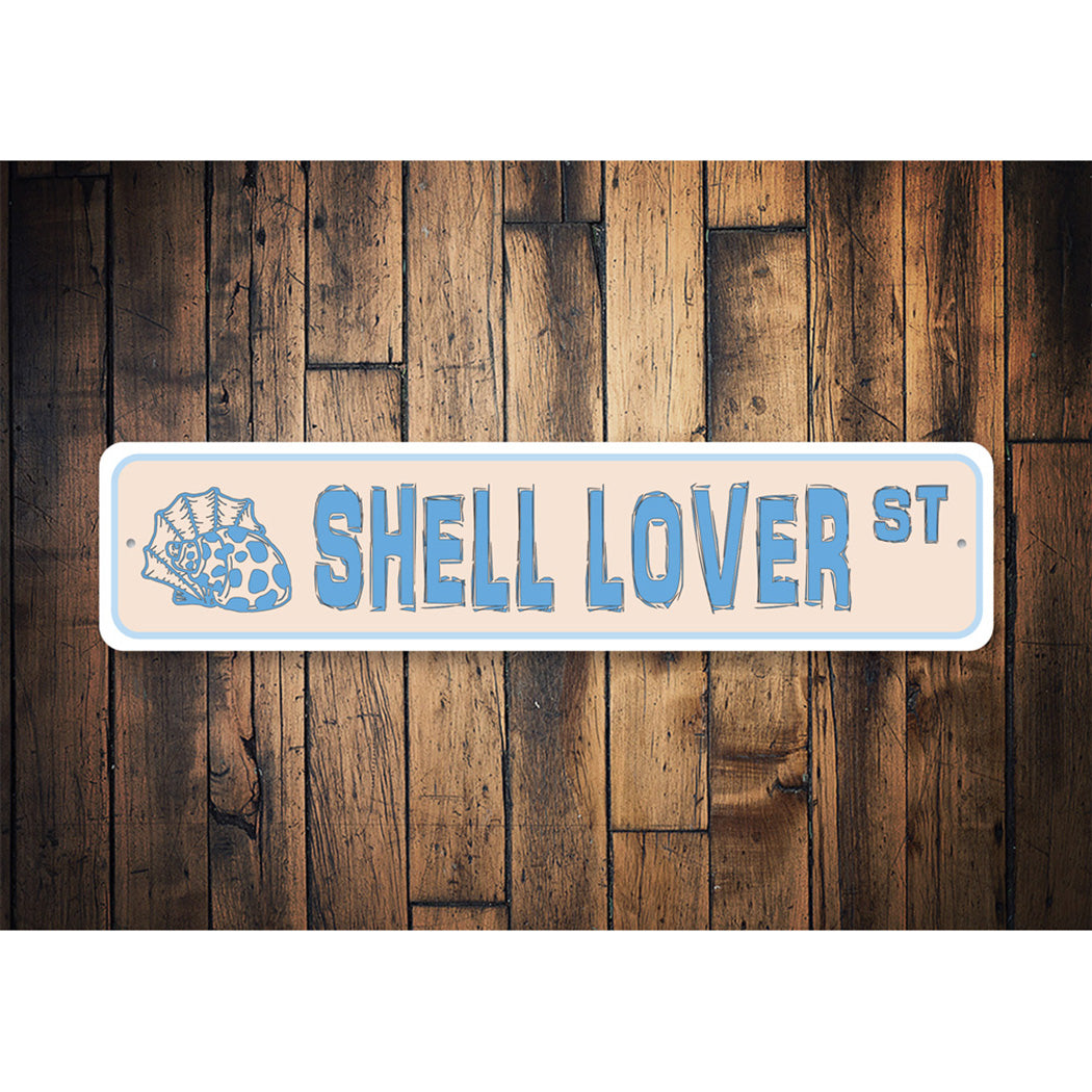 Shell Street Sign