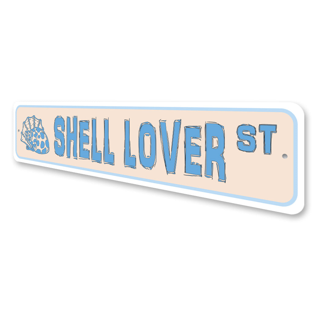 Shell Street Sign