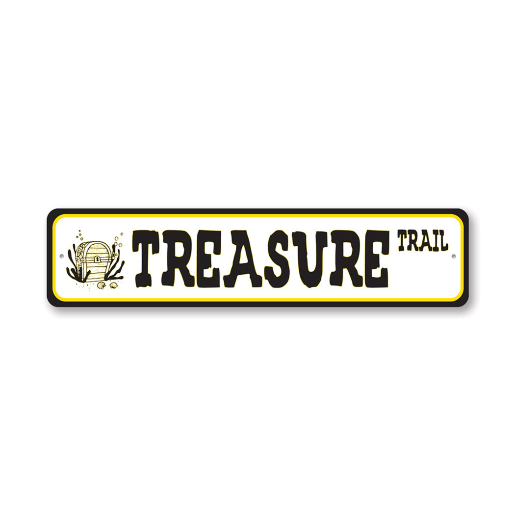 Treasure Street Sign