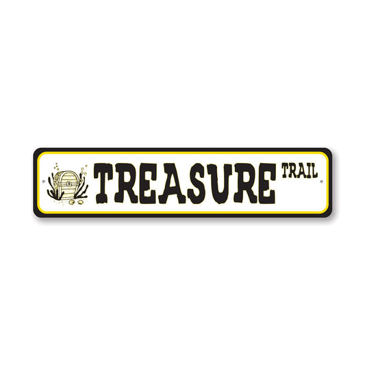 Treasure Street Sign