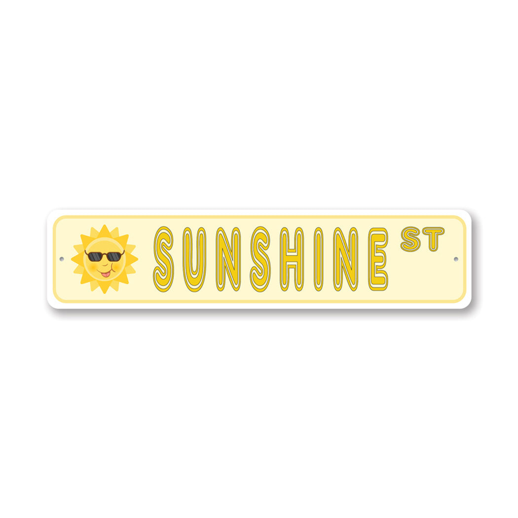 Sunshine Street Sign