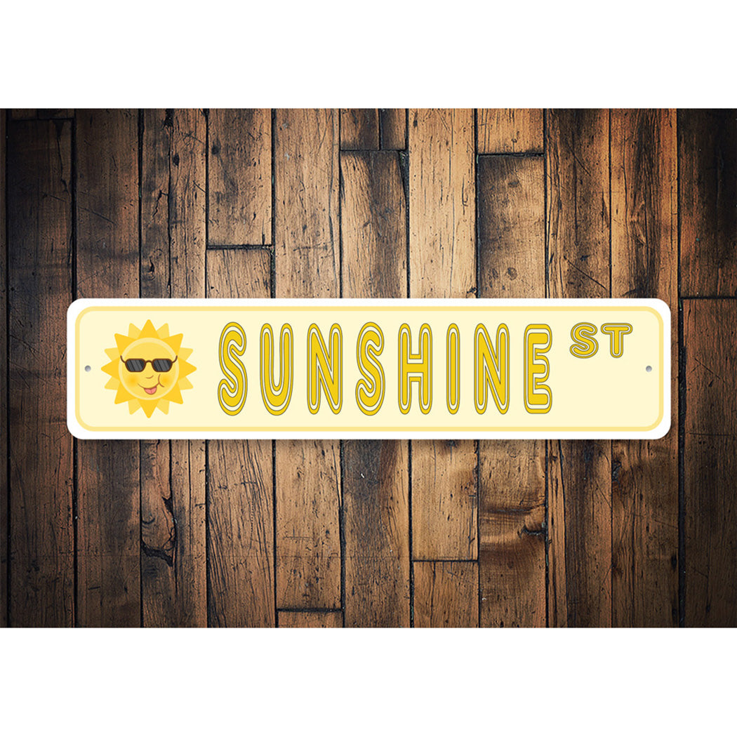 Sunshine Street Sign