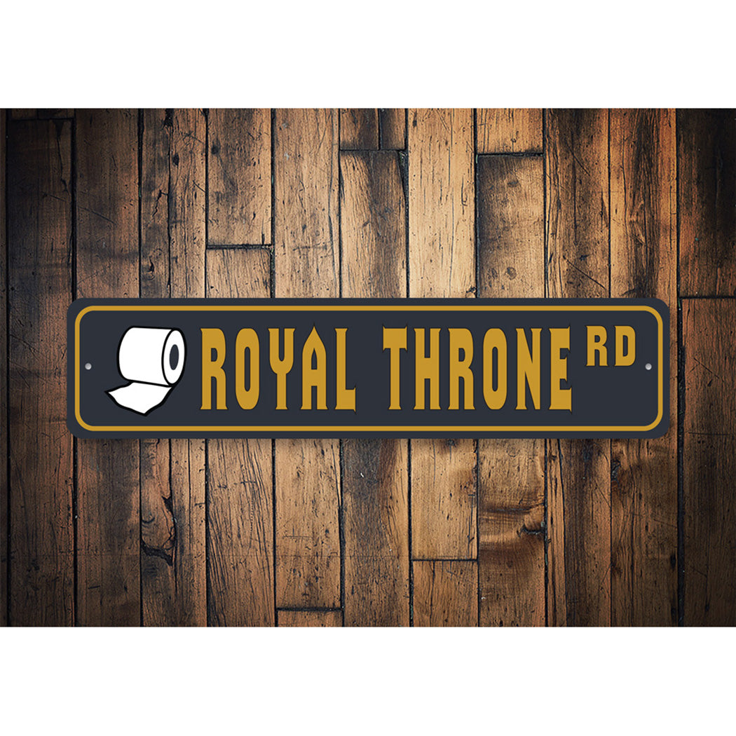 Royal Throne Sign