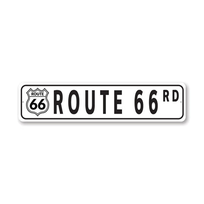 Route 66 Street Metal Sign