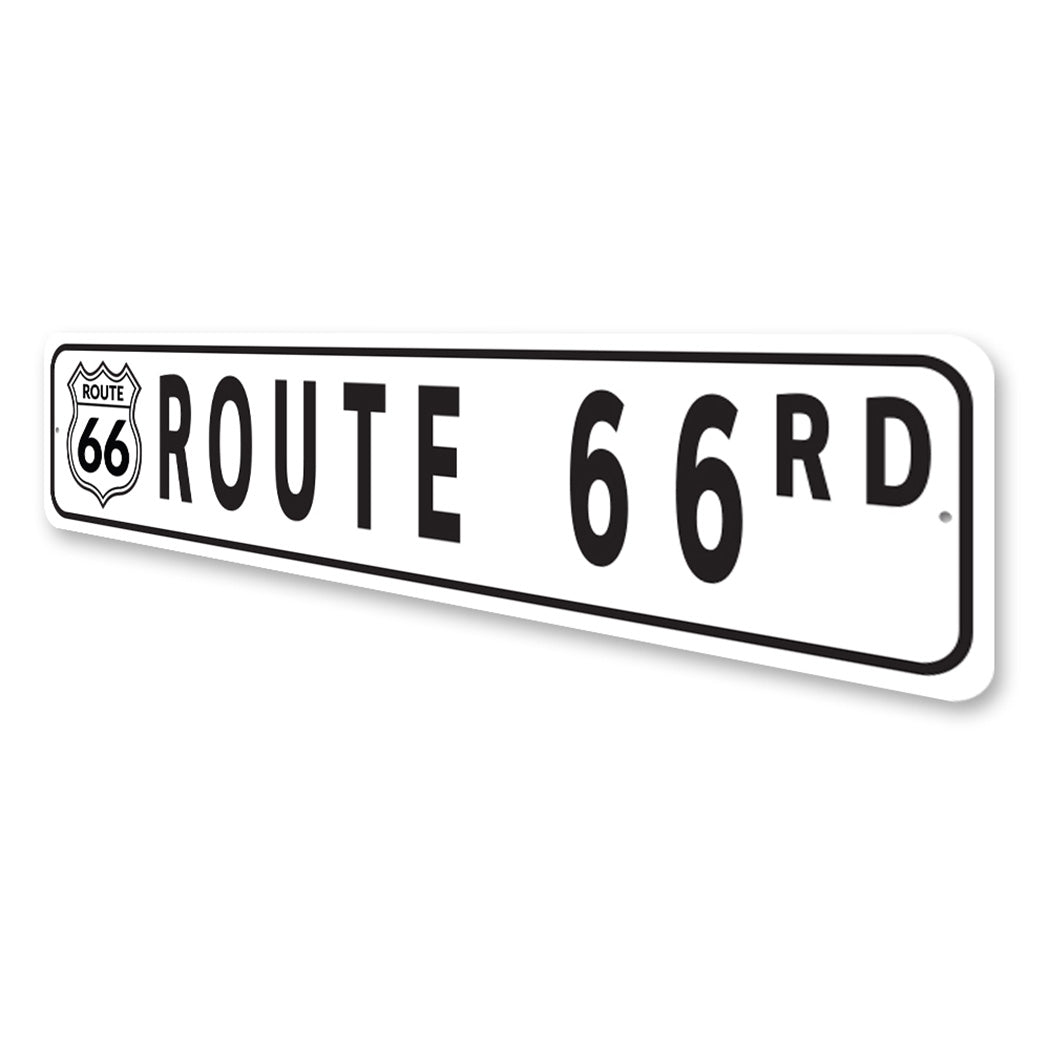 Route 66 Street Sign