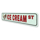 Ice Cream Street Sign